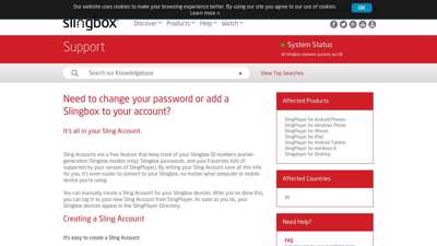 Slingbox.com - Need to change your password or add a ...