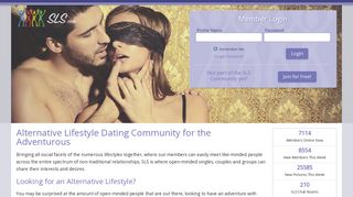 
                            2. SLS.com: Alternative Lifestyle Dating Community for the ... - Swingstyle Portal