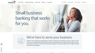 
                            3. Small Business Banking | Open a Business Bank Account - Capitalone Com Sparkbusiness Portal