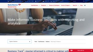 Small Business Reporting & Analytics  Bank of America ...