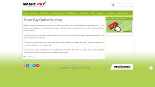 
                            3. Smart Pay Online Services - Uae Exchange Smartpay Portal