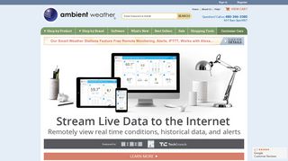 
                            1. Smart Weather Stations - AmbientWeather.com - Ambient Weather Portal
