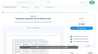 
                            2. Smartbacc questions for the blood system - IB SL Biology ... - Smartbacc School Portal