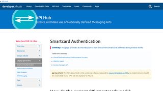 
                            8. Smartcard Authentication | CareConnectAPI - NHS Developer ... - Nhs Care Identity Service Portal