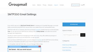 
                            6. SMTP2GO Email Settings - Free group email and mass email ... - Smtpcorp Portal