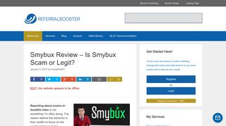 
                            1. Smybux Review – Is Smybux Scam or Legit? (The truth about ... - Smybux Portal