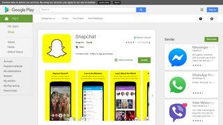 
                            7. Snapchat - Apps on Google Play - Unblocked Snapchat Login