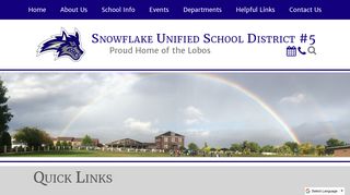 
                            7. Snowflake Unified School District: Home - Susd5 Google Apps Portal