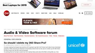 
                            1. So should I delete my 360 Share Pro? - August 2011 - Forums - CNET - 360 Share Pro Member Portal
