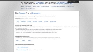 
                            8. Soccer Rules and Resources - OYAA - Oyaa Soccer Sign Up