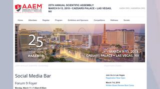 
                            2. Social Media Bar | AAEM19 - Socialmediabar Com Sign Up