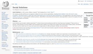 
                            8. Social Solutions - Wikipedia - Eto Portal Social Service