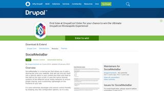 
                            1. SocialMediaBar | Drupal.org - Socialmediabar Com Sign Up