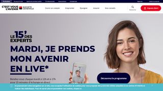 
                            3. Société Générale : Banque en ligne, services bancaires pour ... - Societe Generale Particuliers Portal