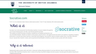 
                            6. Socrative.com | Scarfe Digital Sandbox - B Socrative Portal
