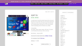 
                            7. SOFT TV – IPstreams – Best IPTV Provider for all Nations - Softiptv Portal