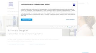 
                            4. Software Support für Ihre ZEISS Software - Zeiss Metrology Portal