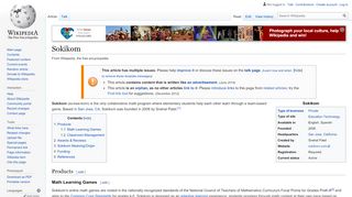 
                            5. Sokikom - Wikipedia - Sokikom Portal