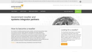 
                            2. SolarWinds Government Partner - Solarwinds Partner Portal