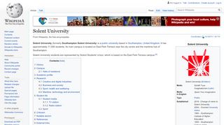
                            5. Solent University - Wikipedia - Portal Solent Ac Uk