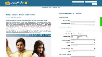 
                            4. Soliya Vellalar Matrimony Tamil - 100 Rs Only to Contact ...