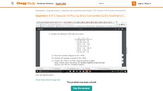 
                            7. Solved: A X C Secure I H Ps://us Encs Concordia Ca Ers Gra ... - Encs Concordia Portal