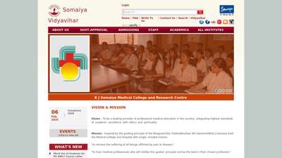 
                            10. Somaiya Vidyavihar K. J. Somaiya Medical College And ...