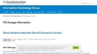 
                            6. Some Students May Not See All Courses in Canvas ... - Columbia Business School Canvas Portal