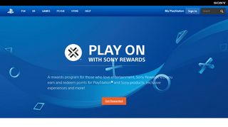 
Sony Rewards - PlayStation  

