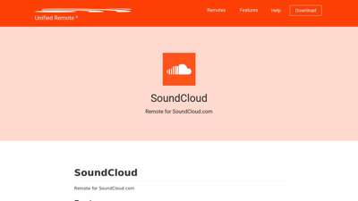 
                            3. SoundCloud Remote – Unified Remote