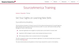 
                            1. SourceAmerica Training | SourceAmerica - Sourceamerica Academy Login