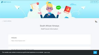 
                            3. South African Airways staff travel information | StaffTraveler - Iflysaa Com Staff Login