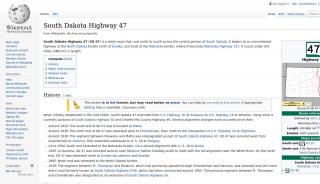 
                            6. South Dakota Highway 47 - Wikipedia - Sd47 Portal Sign In