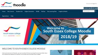 
                            1. South Essex College Moodle - University Of Essex Moodle Portal