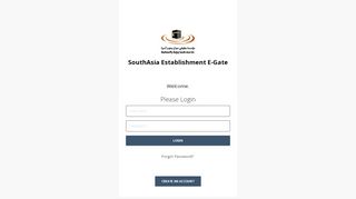 
                            7. SouthAsia Establishment E-Gate - Egate Login
