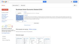 
                            6. Southeast Asian Economic Outlook 2010 - Pcf Outlook Login