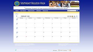 Southeast Bulloch High School: Homepage - Parent Portal Sebhs