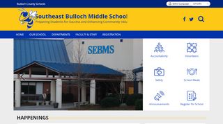 Southeast Bulloch Middle School - Southeast Bulloch Middle School Parent Portal