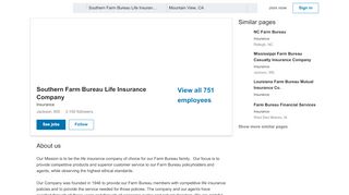 
                            6. Southern Farm Bureau Life Insurance Company | LinkedIn - Sfbli Agent Portal