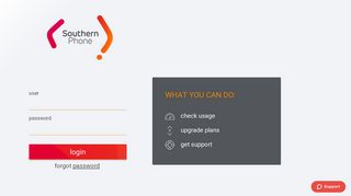 
                            8. Southern Phone - Southern Phone Account Portal