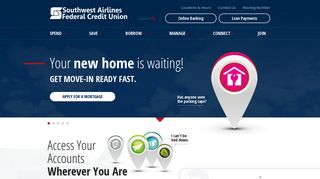 
                            7. Southwest Airlines Federal Credit Union | Dallas, TX ... - South West Slopes Credit Union Online Banking Portal Page