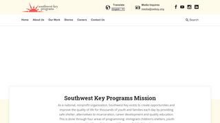 
                            2. Southwest Key Programs - Shelters, Youth Justice, Public ... - Southwest Key Programs Employee Portal