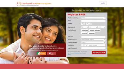 
                            2. Sozhiya Vellalar Matrimony - The No. 1 Matrimony Site for ...