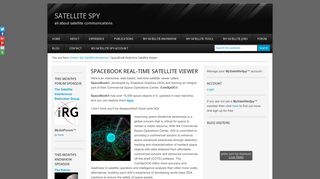 
SpaceBook Real-time Satellite Viewer - Satellite Spy  
