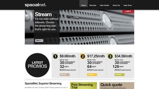 
SpacialNet.com - Create Perfect Streaming.  
