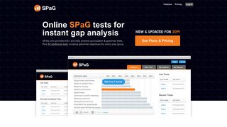 
SPAG Tests Online - Practice Grammar & Punctuation Tests ...  
