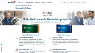 
                            2. Spark Small Business Credit Cards | Capital One | Apply Now - Capitalone Com Sparkbusiness Portal