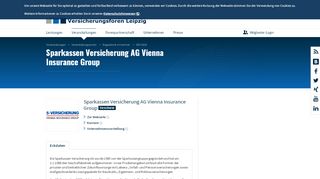 Sparkassen Versicherung AG Vienna Insurance Group - S Versicherung Portal