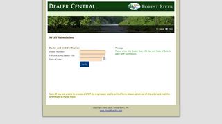 
                            3. SPIFF Submission - Forest River Dealer Central - Forest River Portal
