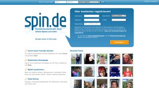 
                            1. spin.de - die Community: Chat, Forum, Online-Spiele, Freunde ... - Spin De Login